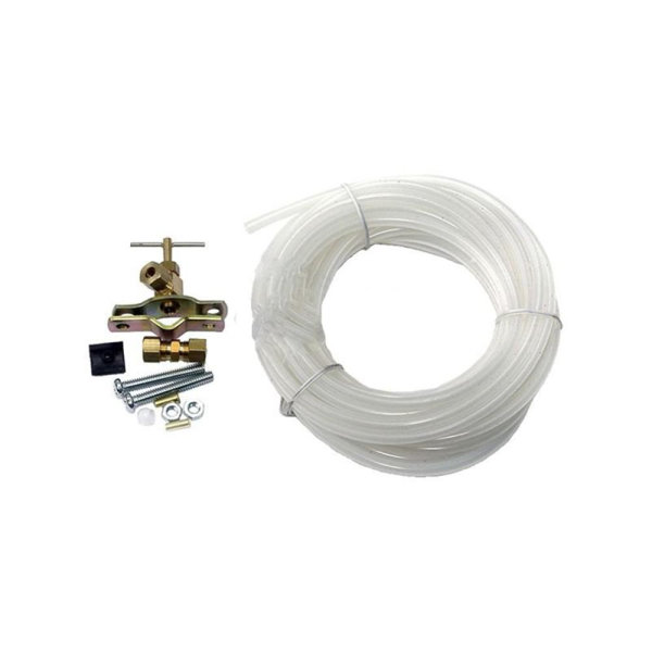 Plumbing N Parts 1 in. Unique BrassClear Ice MakerRefrigerator Kit in